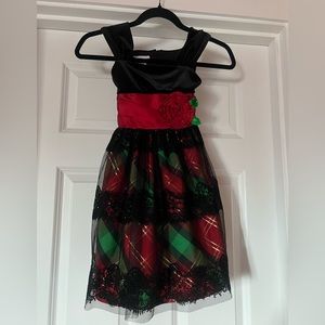 Bonnie Jean Velvet Sleeveless Dress